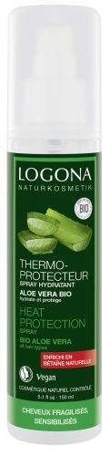 Натуральный  спрей-термозащита для волос с Био-Алоэ Вера LOGONA 